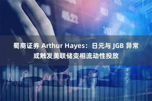 蜀商证券 Arthur Hayes：日元与 JGB 异常或触发美联储变相流动性投放