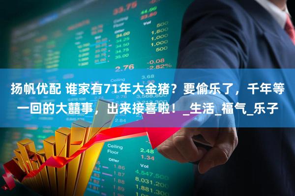 扬帆优配 谁家有71年大金猪？要偷乐了，千年等一回的大囍事，出来接喜啦！_生活_福气_乐子