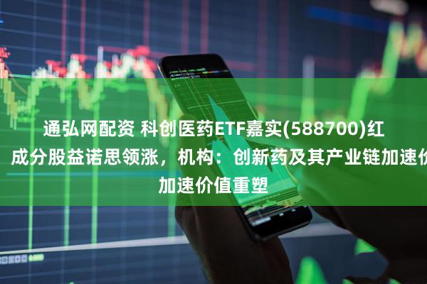 通弘网配资 科创医药ETF嘉实(588700)红盘蓄势，成分股益诺思领涨，机构：创新药及其产业链加速价值重塑